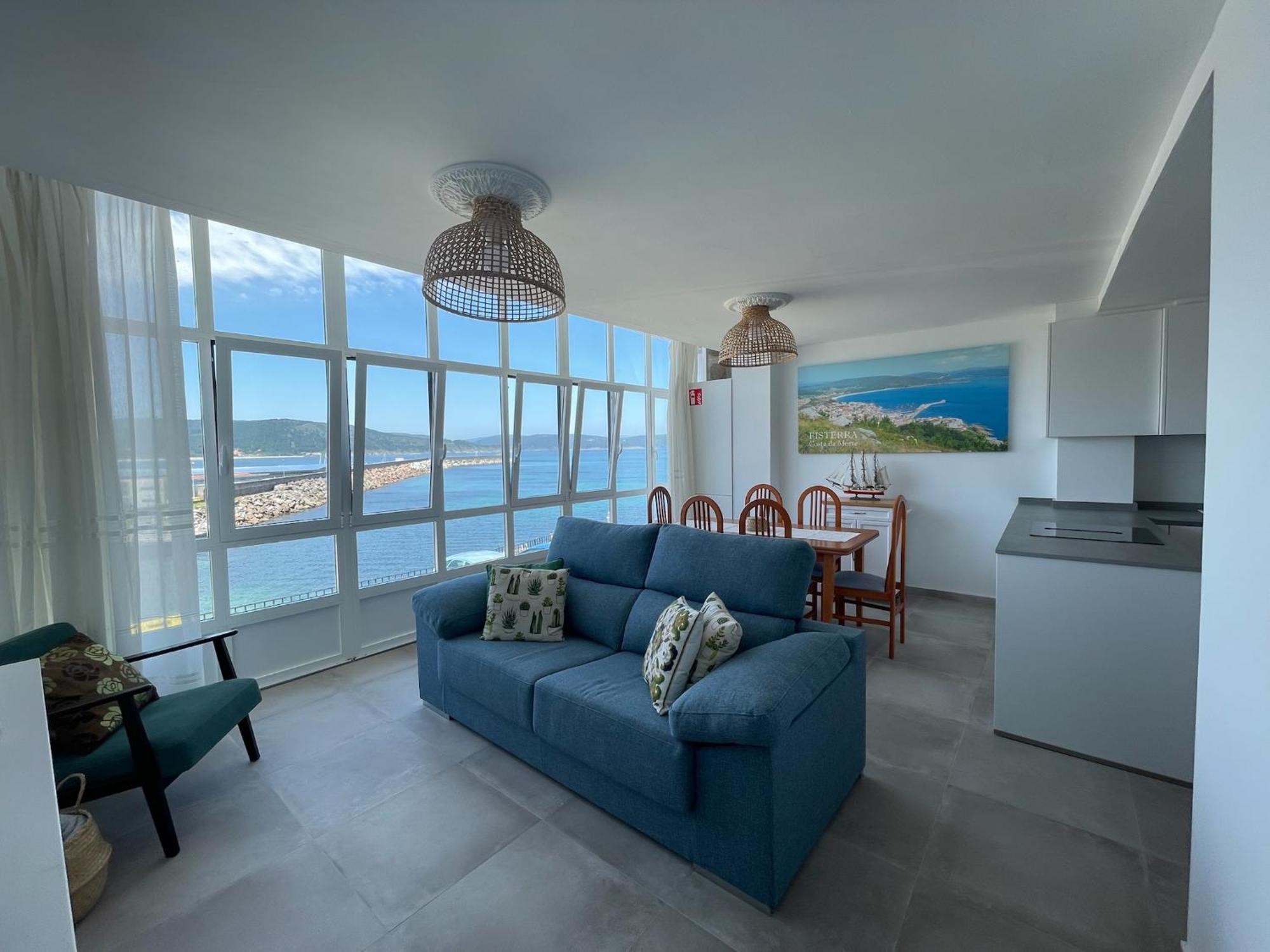 Mirador Playa Ribeira - Fisterra Apartment Ngoại thất bức ảnh
